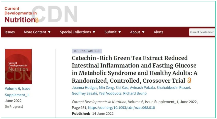 这种茶或可逆转代谢紊乱！降低血糖水平还能改善肠道健康