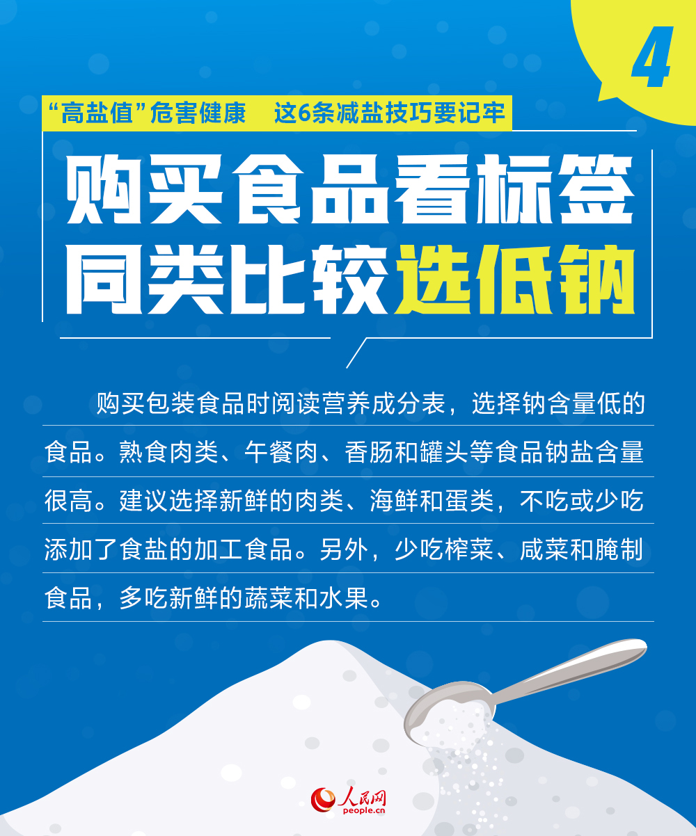 “高盐值”危害健康 这6条减盐技巧要记牢