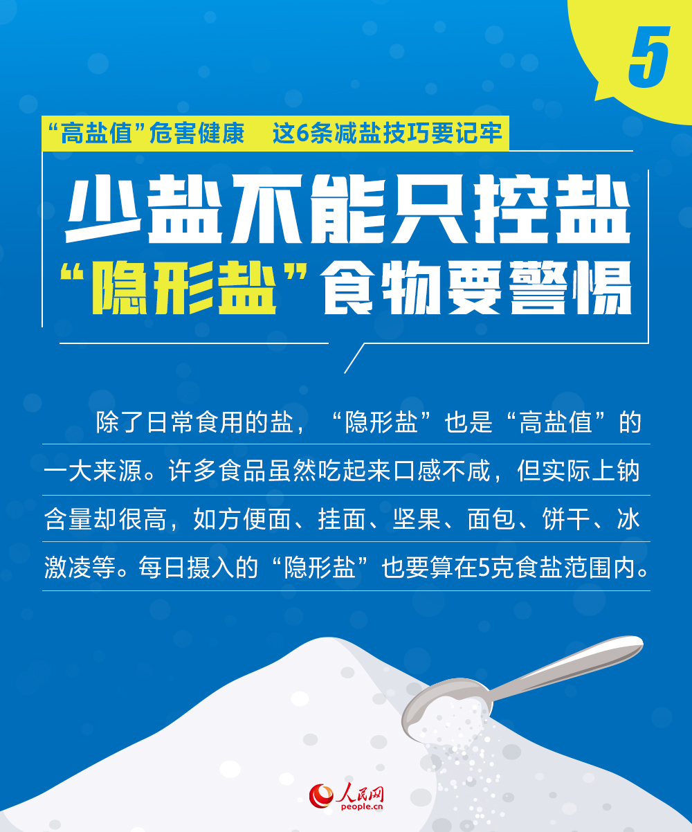 “高盐值”危害健康 这6条减盐技巧要记牢